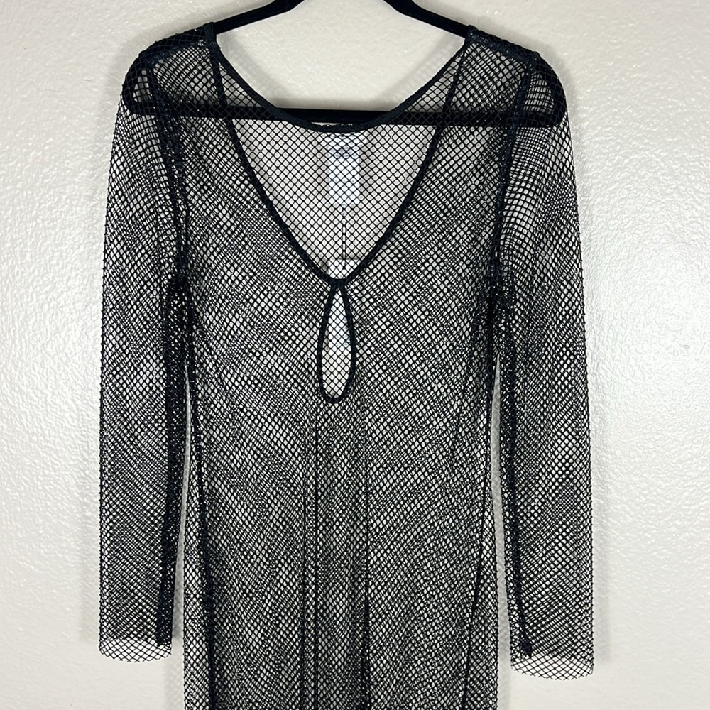 L'AGENCE Sara Mesh Cover-Up Dress - Picture 10 of 12